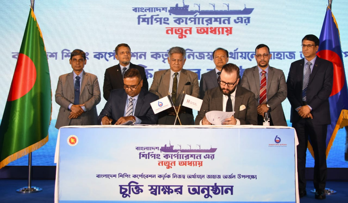 নিজস্ব অর্থায়নে বিএসসি'র বহরে আসছে ‘বাংলার প্রগতি’ ও ‘বাংলার নবযাত্রা’